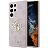 Picture of Guess PU 4G Metal Logo Case for Samsung Galaxy S23 Ultra / Pink