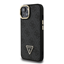 Picture of Guess PU 4G Strass Triangle Logo Stand Camera Frame MagSafe Case for iPhone 14 / Black