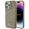 Picture of Guess PU Disco Script Metal Case for Apple iPhone 15 Pro Max