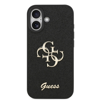 Attēls no Guess PU Fixed Glitter 4G Metal Logo Case for Apple iPhone 17