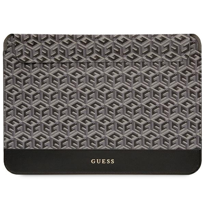 Изображение Etui Guess GUESS SLEEVE GUCS16HGCFSEK 16" CZARNY /BLACK GCUBE STRIPES