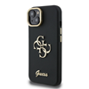Изображение Guess PU Grained 4G Logo Stand Camera Frame Case for iPhone 13 / Black