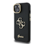 Attēls no Guess PU Grained 4G Logo Stand Camera Frame Case for iPhone 15 / Black