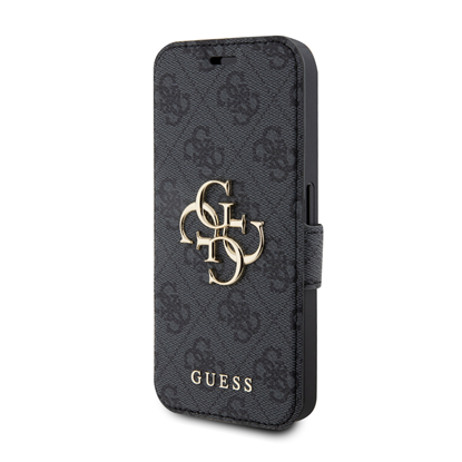 Attēls no Guess PU Leather 4G Metal Logo Book Case for iPhon