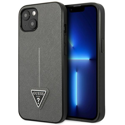 Attēls no Guess PU Saffiano Triangle  Case for iPhone 13 min