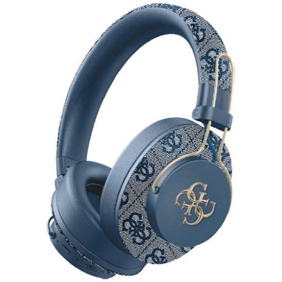 Picture of Headphones Guess Bluetooth ENC    Metal 4G Logo bl