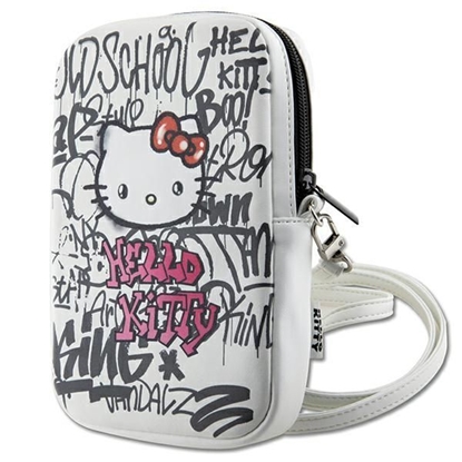 Picture of Hello Kitty Hello Kitty Graffiti Kitty Head bag - white