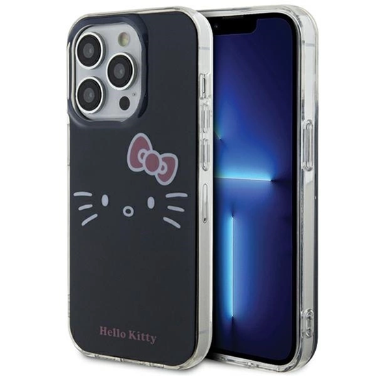 Picture of Hello Kitty Hello Kitty IML Kitty Face case for iPhone 15 Pro Max - black