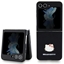 Attēls no Hello Kitty Hello Kitty Metal Logo Kitty Head case for Samsung Galaxy Z Flip 5 - black