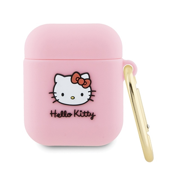 Изображение Hello Kitty HKA23DKHSP Airpods 1|2 cover różowy|pi