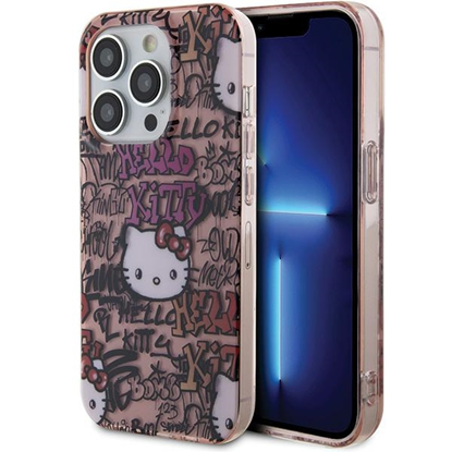 Изображение Hello Kitty HKHCP14LHDGPTP iPhone 14 Pro 6.1" różo