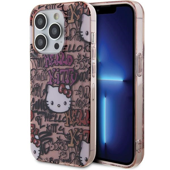Изображение Hello Kitty HKHCP14LHDGPTP iPhone 14 Pro 6.1" różo