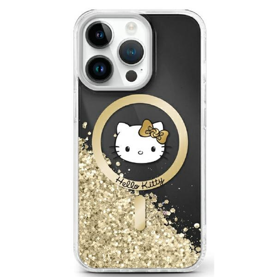 Изображение Hello Kitty HKHMP16SLGDIK iPhone 16 6.1"  czarny z