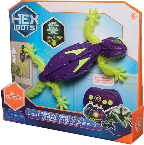 Picture of Hex Bots Wall Crawler Gecko Glow in The Dark
