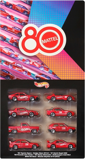 Picture of HOT WHEELS atuoni automodeliuk rinkinys Mattel 80 (JGK09)