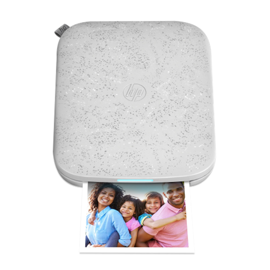 Picture of HP Sprocket 3x4'' Portable Instant Photo Printer Colour ZINK 1 ppm, White