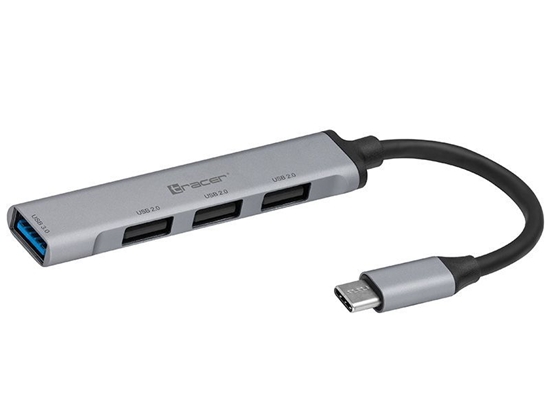 Изображение HUB USB 3.0 H40 4 ports, USB-C 