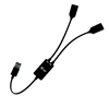 Picture of HUB USB-A Cable 2 port (2x USB-A) 