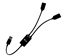 Picture of HUB USB-A Cable 2 port (2x USB-A) 
