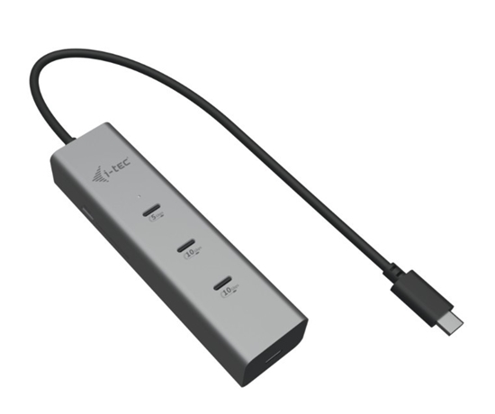 Picture of HUB USB-C Charging Metal 5 port with USB-C video 8K + Power Delivery 85W 
