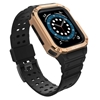 Picture of Hurtel Protect Strap Band for Apple Watch 42/44/45mm Armored Case Strap - Black, Rose Gold