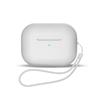 Picture of Hurtel Silicone case for AirPods 1 / AirPods 2 + wrist strap lanyard - white