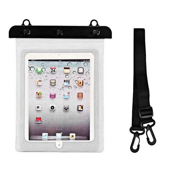 Picture of Hurtel Waterproof PVC tablet case - white