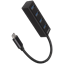 Attēls no I/O HUB USB-C 4PORT MINI/0.2M HUE-M1C AXAGON