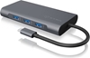Picture of ICY BOX IB-DK4040-CPD Wired USB 3.2 Gen 1 (3.1 Gen 1) Type-C Anthracite, Black