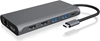Picture of ICY BOX IB-DK4050-CPD Wired USB 3.2 Gen 1 (3.1 Gen 1) Type-C Anthracite