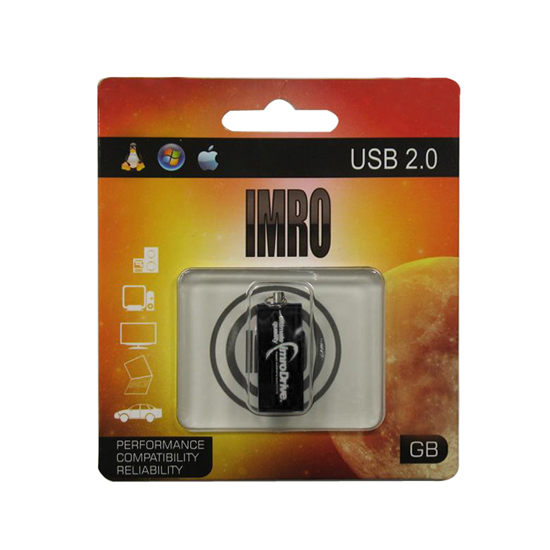 Picture of Imro pendrive 8GB USB 2.0 Edge black
