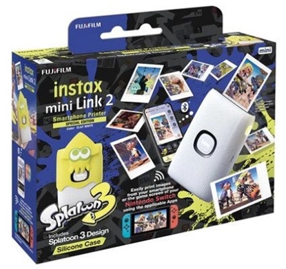 Picture of Instax Mini Link 2 Special Edition Nintendo (Clay White, Splatoon 3) 