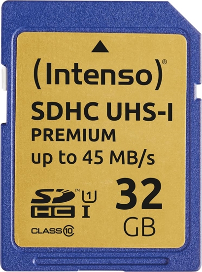 Изображение Intenso SDHC Card           32GB Class 10 UHS-I Premium