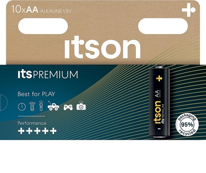 Attēls no itson itsPREMIUM battery Alkaline LR6IPR/10HH