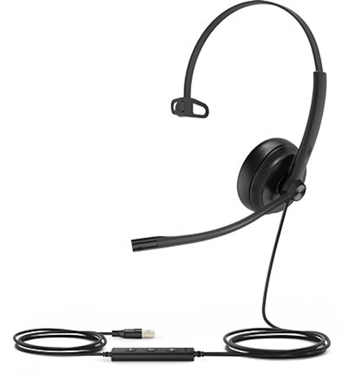 Picture of Yealink UH34 SE Mono UC USB-A Zestaw suchawkowy Przewodowa Opaska na gow Poczenia/muzyka USB Typu-A Czarny