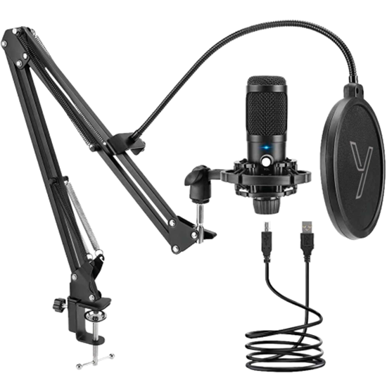 Picture of Yenkee YMC 1031 Stream studio USB microphone 2.0 with accessories