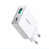 Picture of Joyroom Joyroom mains charger JR-TCF14 (A+C) Super Slim 20W (white)