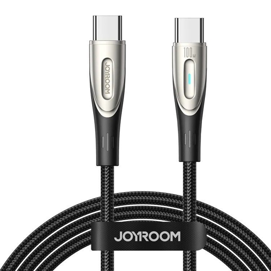 Изображение Joyroom Joyroom Star-Light Series SA27-CC5 USB-C / USB-C cable 100W 1.2m - black