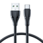 Picture of Joyroom Joyroom Surpass Series A11 USB-A / USB-C 3A Cable 1.2 m - Black