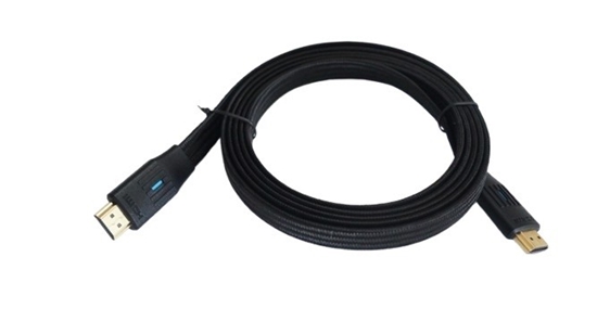 Picture of Kabel HDMI v 2.1 płaski 3m czarny