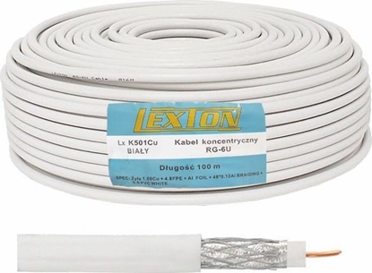 Attēls no Kabel Lexton KABEL ANTENOWY KONCENTRYCZNY LXK501CU