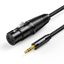 Изображение Kabel Ugreen Jack 3.5mm - XLR 1m czarny (20763)