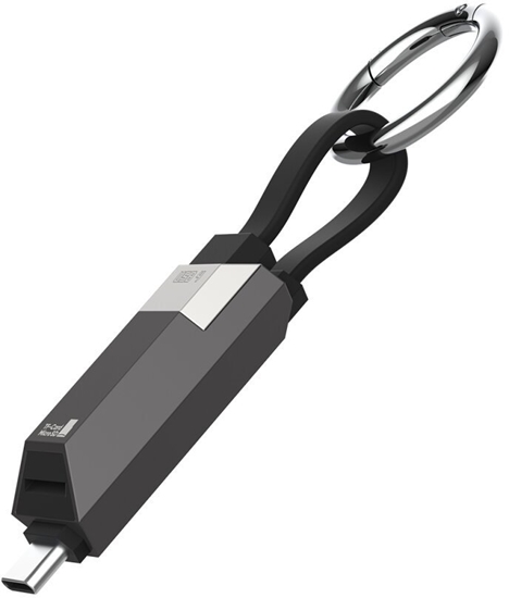 Picture of Kabel USB 4smarts USB-C - USB-C 0.06 m Grafitowy (548240)