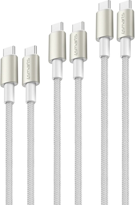 Изображение Kabel USB 4smarts USB-C - USB-C 3 m Biay (540656)
