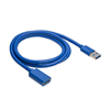 Изображение Kabel USB Akyga USB-A - USB-A 1 m Niebieski (AK-USB-28)