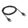 Picture of Kabel USB Akyga USB-A - USB-A 1.8 m Czarny (AK-USB-06)