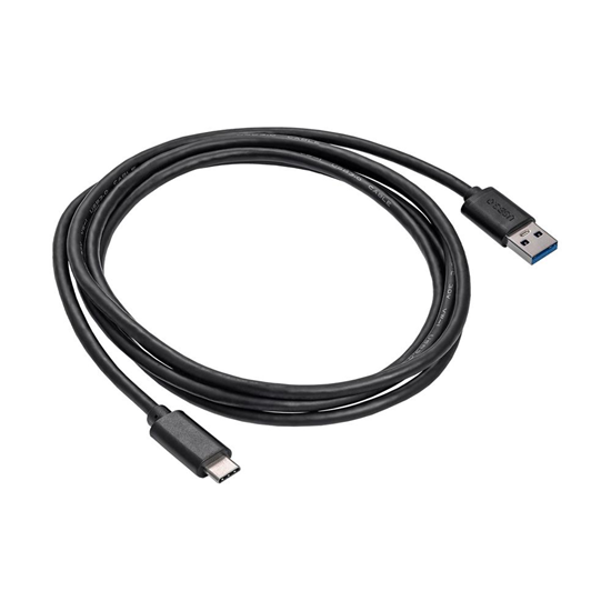 Изображение Kabel USB Akyga USB-A - USB-C 1.8 m Czarny (AK-USB-29)