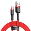 Изображение Baseus Baseus Cafule USB-A / USB-C QC 3.0 3A 0.5 m cable - red