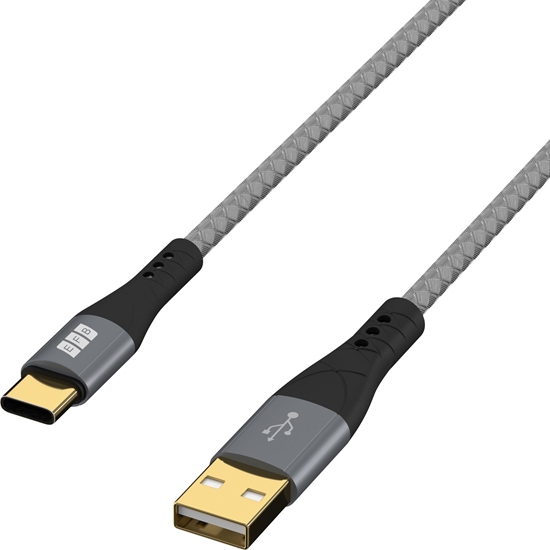 Picture of Kabel USB EFB USB-A - USB-C 2 m Czarny (USB-AC-00003)