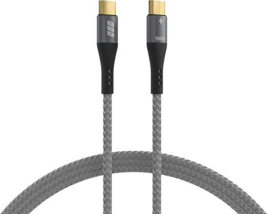 Picture of Kabel USB EFB USB-C - USB-C 0.5 m Czarny (USB-CC-00001)